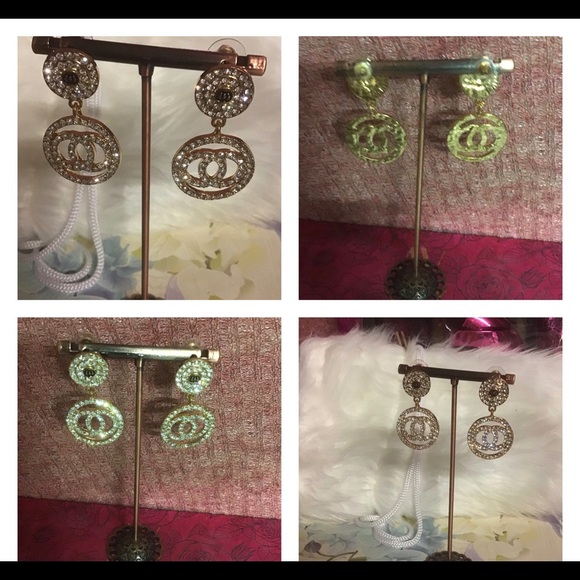 Beautiful Drop Earrings for Women Party Jewelry Gold - Picture 4 of 8